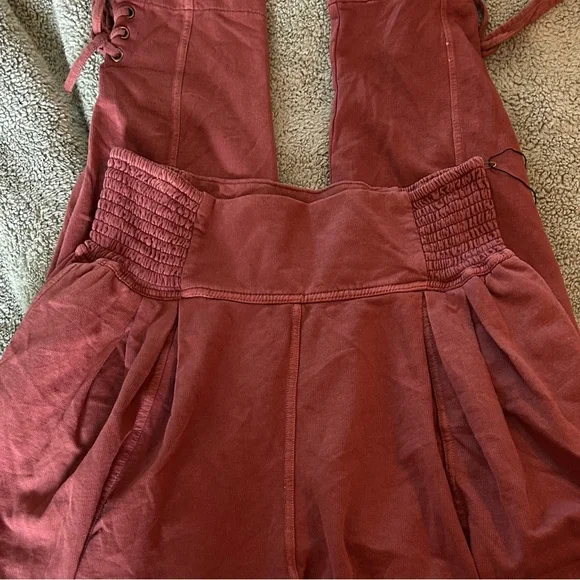 Free People Rust Brown Billie Pant - Picture 5 of 7